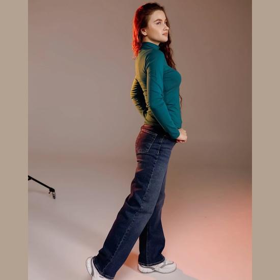 Women’s Classic Turtleneck – Elegant Fit & All-Season Comfort Any season 8047-036 HC