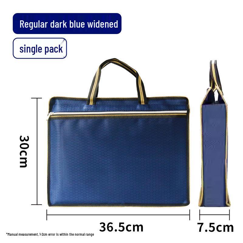 Oxford Cloth Waterproof Briefcase for Documents and Cigarettes