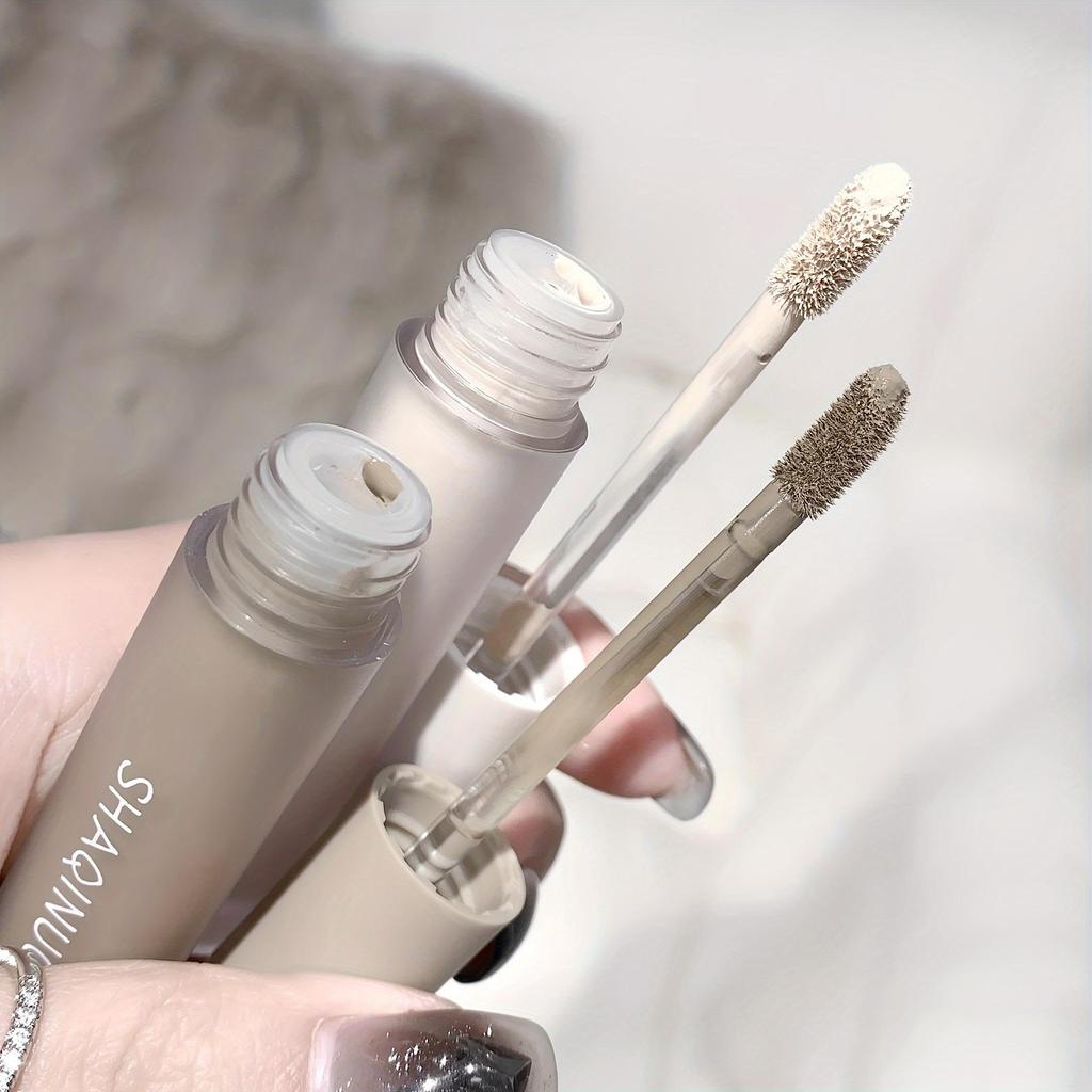Dual-Tone Liquid Contour Stick for All Skin Tones, Matte Finish, Waterproof and Sweatproof, Lightweight Concealer for Natural Look