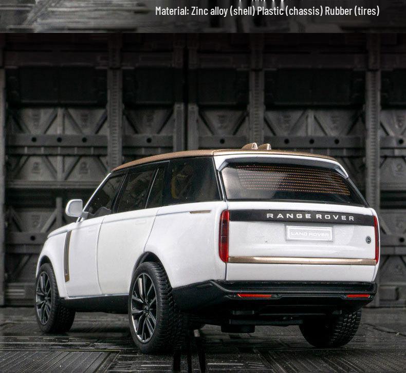 Qiyi Q3005A 2022 Range Rover Alloy Off-Road 6-Door Sound & Light Pull-Back Toy Car Model Ornament