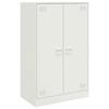 VidaXL Buffet White 67x39x107 Cm Steel, Cabinet, Sideboard, Storage Cabinet, Cabinets, Cupboard, Highboard, 841666