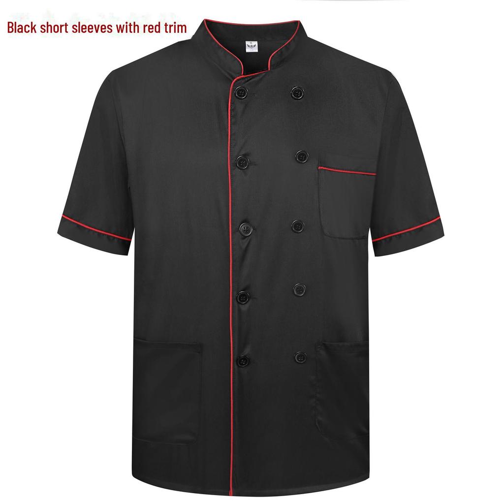 "Unisex Long Sleeve Chef Uniform for Autumn & Winter - Ideal for Hotels, Restaurants, and School Canteens"