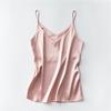 Summer Temperament Suspenders Camisole Women's Classic Tank Top Stylish V-neck Silky Satin Sleeveless Top