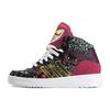Adidas Originals Metro Attitude Coverage Slip Resistant Mid top Skateboard Shoes Women's Black Red Patchwork B35344