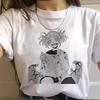 New Ahegao Harajuku Graphic Women T-Shirt My Hero Academia Anime Senpai Top Female T Shirt Harajuku O-Neck Casual Lady Clothing