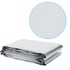 6PCS 210 X 130 Cm Plant Reflective Film High Reflectivity Keep Warm Greenhouse Covering Foil Foldable Silver