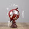 1pcs Creative Retro Home Decoration Accessories Mini Globes Clock Miniature Figurines Home Decor Crafts