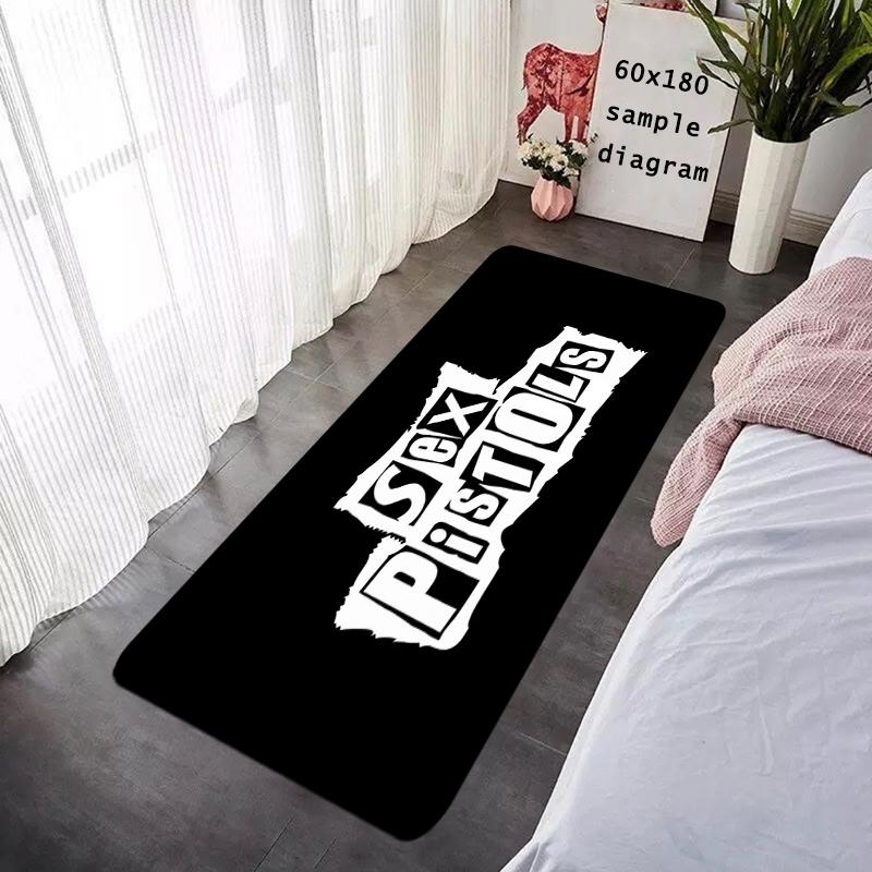 Bedside Foot Rug Welcome Floor Mat for Entryway Misfits Bathroom Hallway Carpet Kitchen Water Adsorbed Rugs Fluffy Home Decor