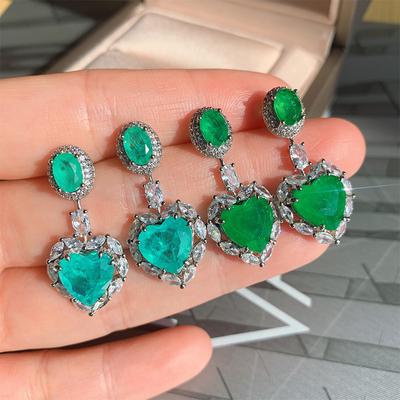 Love Paraiba, Promi-Simulation Smaragd Mikro-Diamant Zirkon