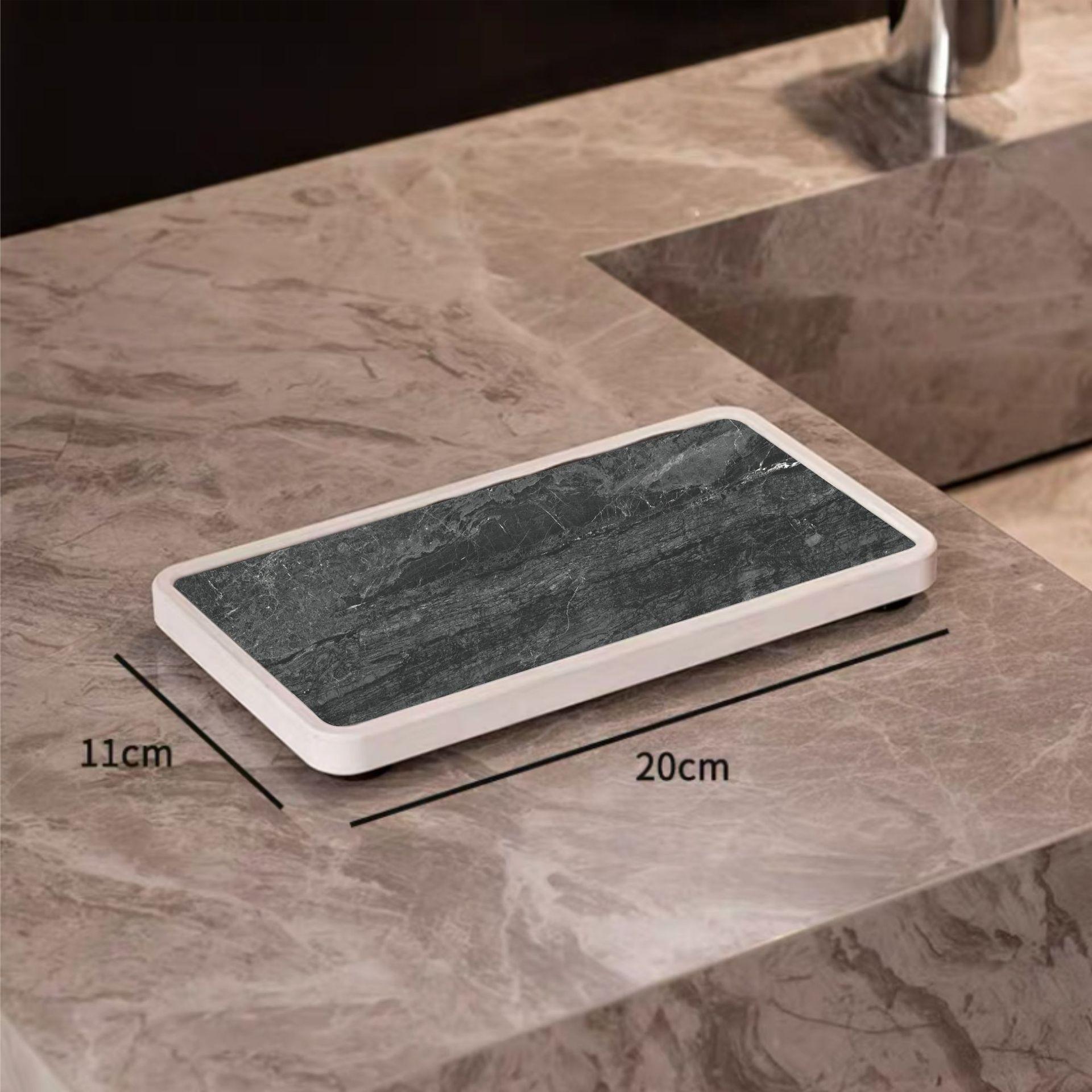 

Подставка для умывальника Поддон для впитывания воды Диатомовая земля Быстросохнущая основа Зубная щетка Стакан для ополаскивателя Полка для хранения Диатомовая земля Дренаж Хранение