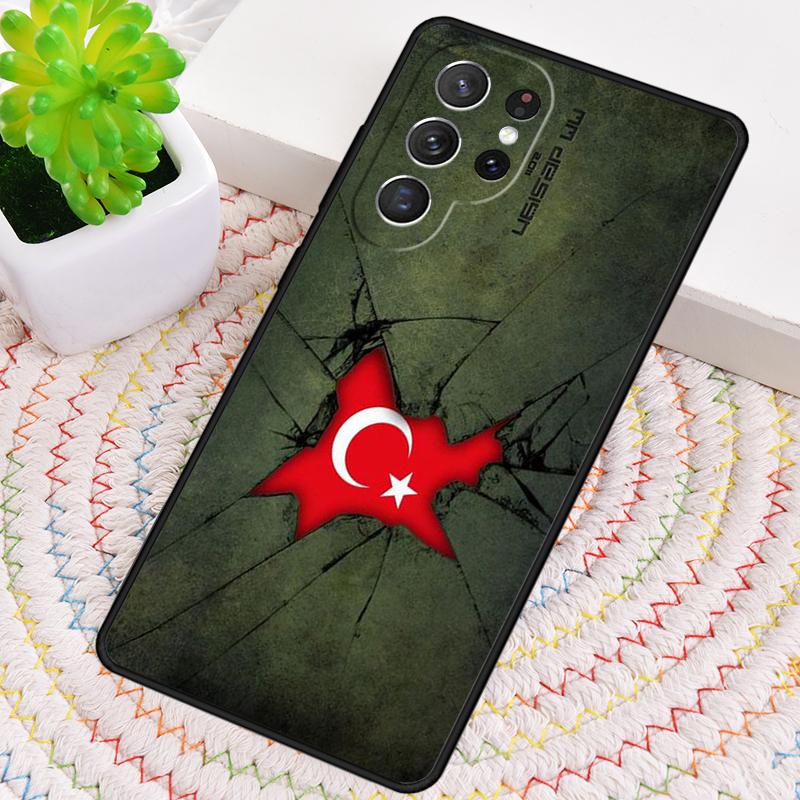 Republic Turkey Flag Ankara Phone Case For Samsung Galaxy note 10 pro S26 S25 S24 S23 S22 Ultra Plus S21 FE S20 Shockproof Cover