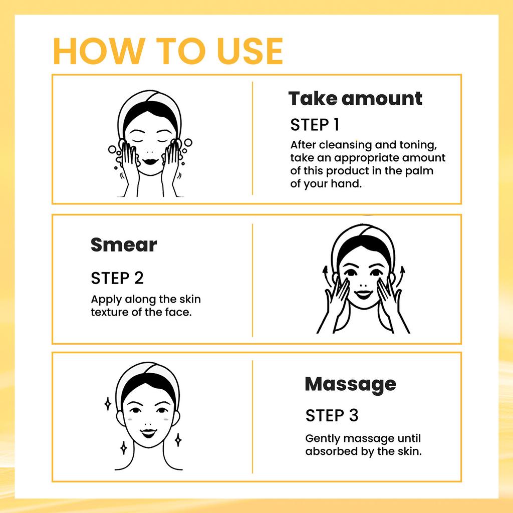 Gold Ginseng Serum Anti Wrinkle Lifting Firming Fade Fine Lines Lightening Spot Hyaluronic Acid Nicotinamide Facial Essence