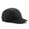 Men's short-brimmed, solid-color, plain baseball cap for outdoor activities, offering sun protection and shade