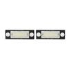 LED License Plate Light Compatible with Volkswagen Touran Golf Passat Skoda Car Accessories Auto Parts Lighting System