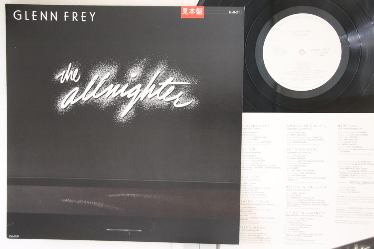 

LP Record GLENN FREY EAGLES Allnighter VIM6329PROMO MCA 1984 Japan Rock Used