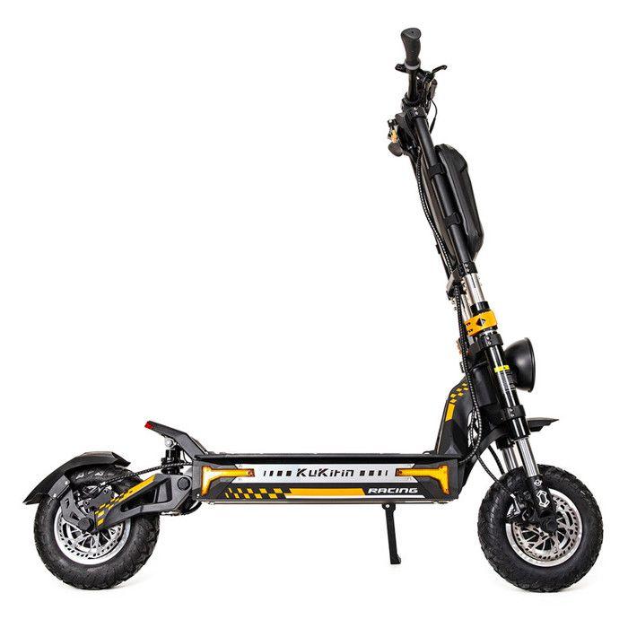 KuKirin G4 Max Trottinette électrique adulte Autonomie 95km 85km/h Moteur 3200W Pneus Tout-Terrain 12 pouces Batterie 48V35.2Ah Noir