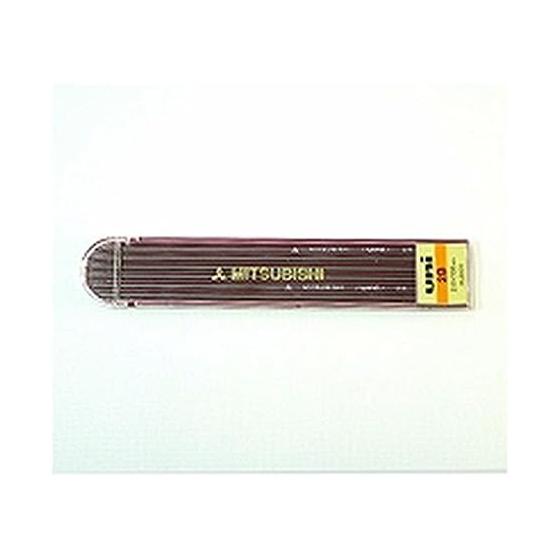 Mitsubishi Pencil Uni Holder 2mm Lead Black (2B) ULN2B Set of 2