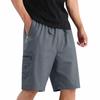 Pantaloncini Cargo Estivi Leggeri da Uomo Multi Tasche Casual da Lavoro Coulisse Vita Elastica Pantaloncini Sportivi da Esterno