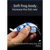 7pcs High Quality Silicone Frog Lure 6.5cm-14g Double Hooks Swimbait Soft Fishing Bait Fishing