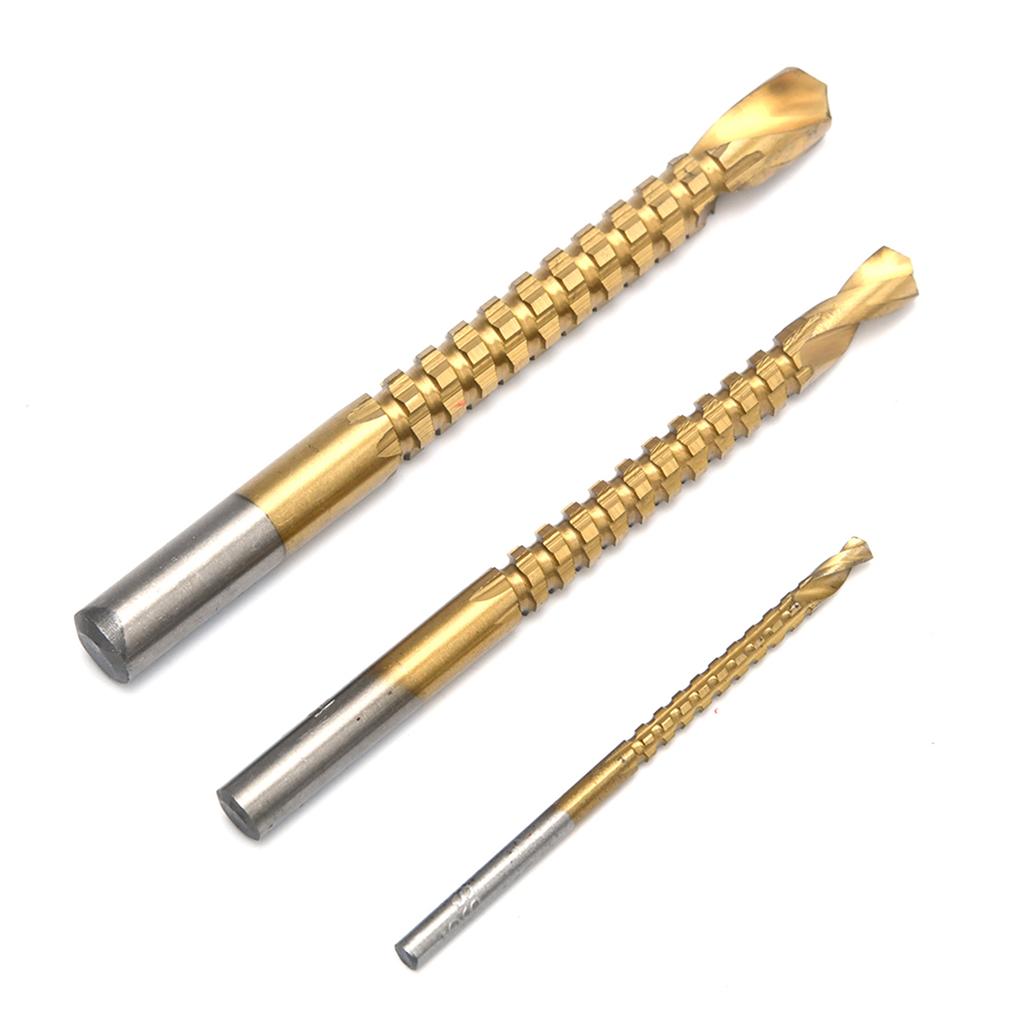 Step Drill Bit Saw Drill Bits Set for Cutting Metals Plastic Copper Aluminum Wood Steel Aluminium Drilling High Hardness