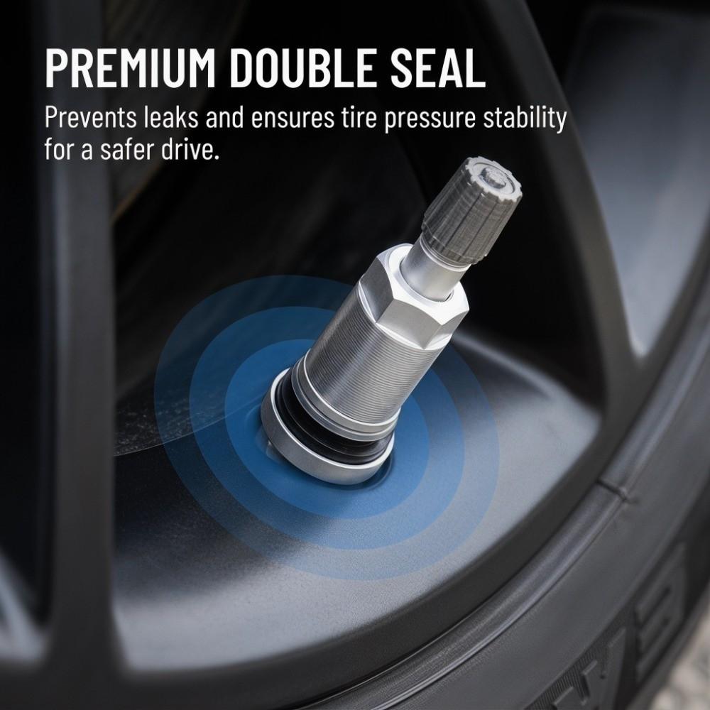 Aluminum TPMS Repair Kit Corrosion-Resistant TPMS Valve Stem  Tire Replacement Matching
