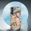 A-Aya Takano-O For Samsung Galaxy S25 S24 S23 Ultra S22 S21 Plus S20 Black Soft Silicone Protective Case