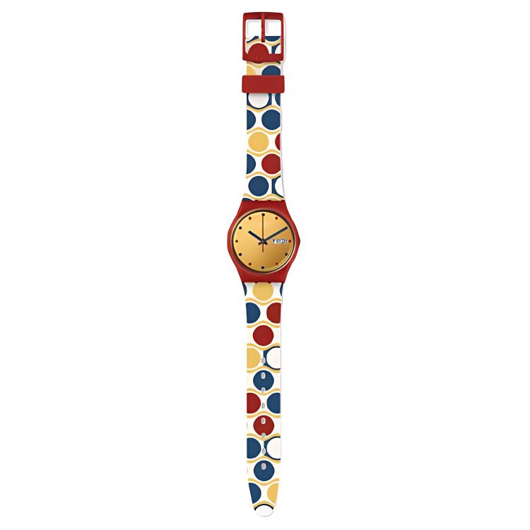 Swatch Orologio Giallo da Donna GR708 GR708