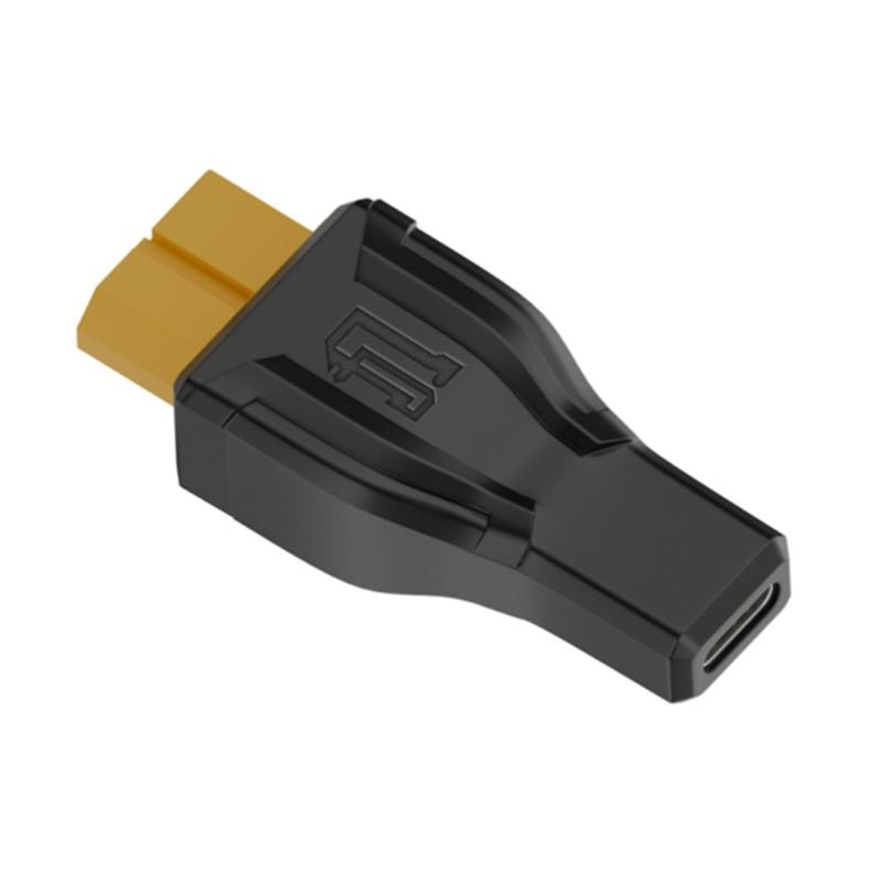 XT60 Female Conversion Head Convert To Type C and Multiple DC5521 5525 7909 Connectors Adapter for UAV Laptops