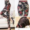 Plus Fleece Leggings für Damen im mittleren und älteren Alter, Herbst und Winter, hohe Taille, Plus Fleece-Mutterhose, warme Hose in Übergröße