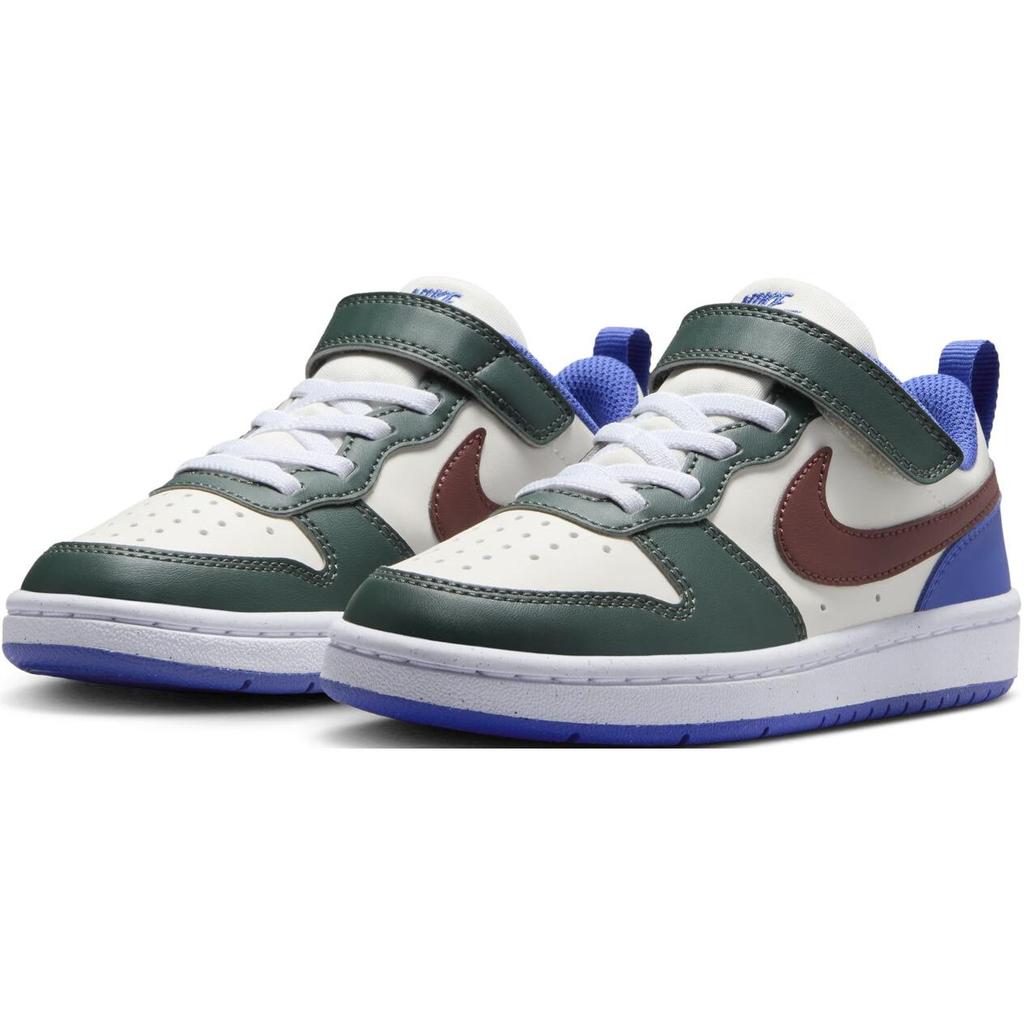 Nike Court Borough Low Recraft PS Vintage Green Dark Pony Dětské tenisky Krémová Plachetnicová DV5457-300