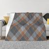 Schottischer Tartan Ein Kariertes Plaid-Webmuster Decke Fleece Flanell Kariert Bauernhaus Büffel Überwurfdecken Tagesdecke
