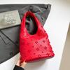 Crossborder Fashion Large Capacity Bucket Bag With Rivets For Daily Fashion And Versatile Style