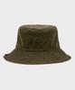 FFEFF STUDIO Corduroy Reversible Bucket Hat (Beige/Khaki)
