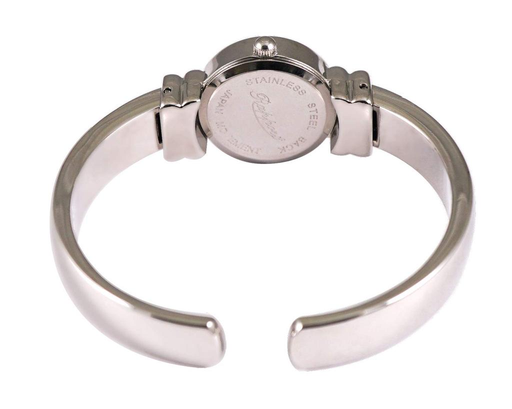 Watch Stone Bangle Watch Rapport Watch 164028 White [Raport] Women's