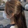Women Hair Clip with Star-Studded Diamond Design Thick Acrylic Stable Grip Hair Accessory for Commuting Dating