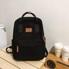 Simple Backpack, New Solid Color Literary and Artistic Style, Light Backpack for College Students To Commute To Class