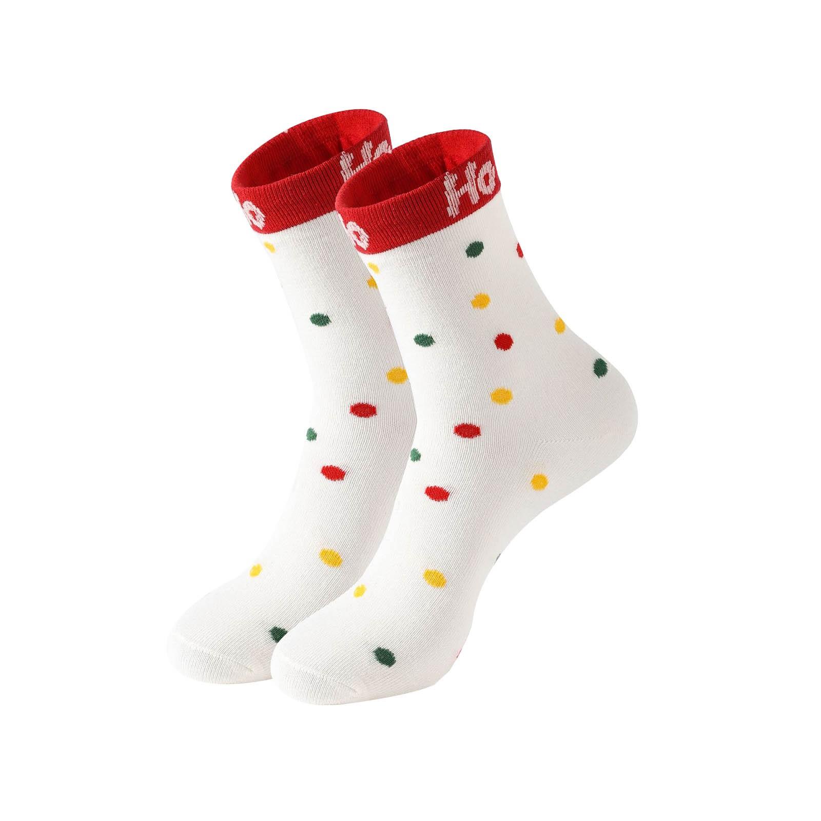 

Рождественские осенне-зимние мужские и женские носки среднего размера 35-43 One Size