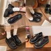French platform small leather shoes female Spice Girl British Loafers 2025 new college style round head Mary Jane JK single shoes