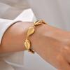 Stainless Steel Hollow Conch Bracelet, Women'S Personality Exaggerated Creative Br-2722