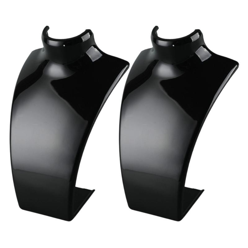 2 Pieces Minimalist Jewelry Display Stands with Nonslip Base Secure Display for Various Environments