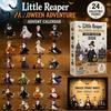 Decorative Miniature Figures Halloween Advent Calendar 2026 with 24 Horror Ducks Figures, Days of Acrylic Blind Box Toys Countdown for Adult