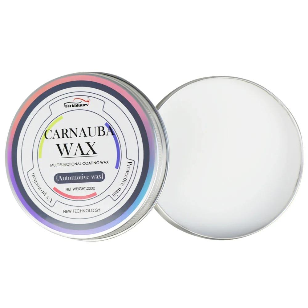 Carnauba Paste Car Wax Auto Paint Care Wax Brazilian Polishing Wax Paste High Gloss Shine Super Hydrophobic Coating Glazing