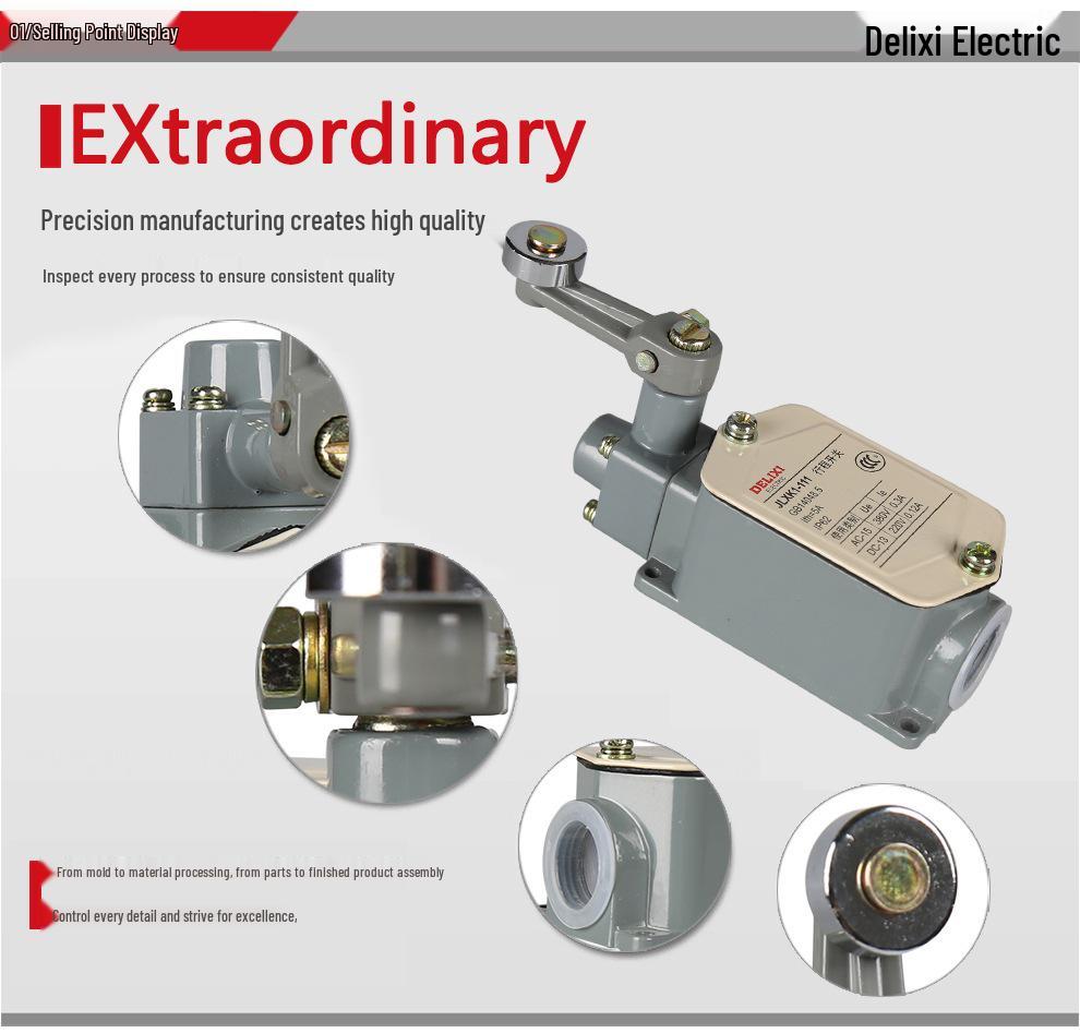 DELIXI JLXK1-311 Automatic Reset Plunger Limit Switch