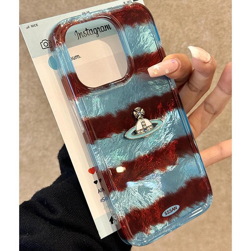 Creative Leopard Print Planet Suitable for Apple 16 Mobile Phone Case IPhone 15 Promax Smudge 14/12 Laser