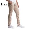 Breathable Autumn Winter Chinos Men Twill Trousers, Slim Fit Stretch Pants, Solid Color All Season Flexible Pants Straight Leg Casual for Office