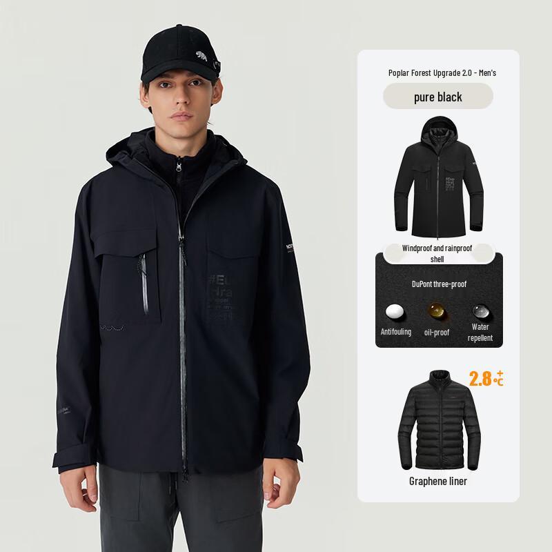NORTHLAND Jinta Men's Down Mountaineering Jacket NWJET5552E