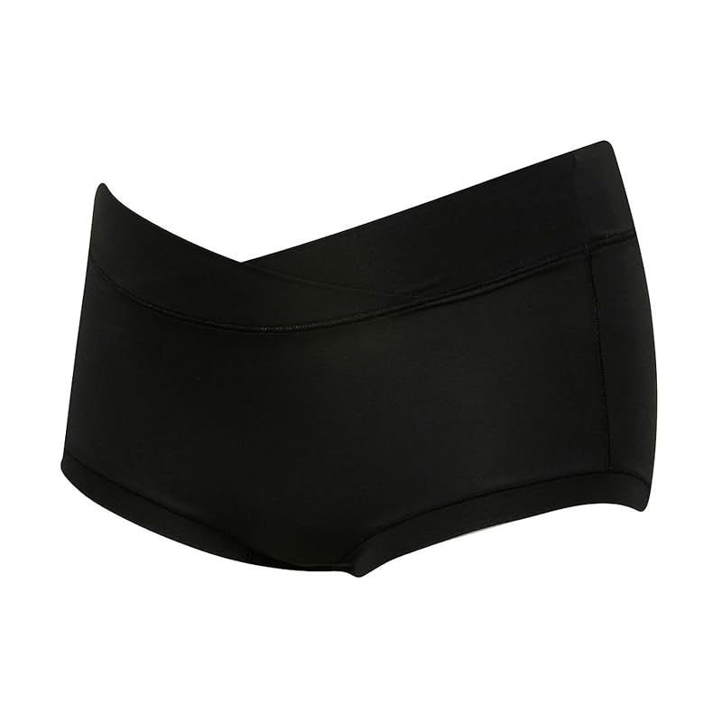 [Wacoal Maternity] Pre- and Post-Natal Shorts, Designed To Accommodate a Growing Belly, MPP030 BL, Sizes M-L