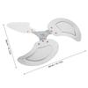 18 Inch Industrial Aluminum Floor Fan Blades Quiet Operation For Office Factory Warehouse And Commercial Spaces