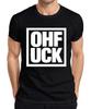 OH FUCK Spruch Geschenk Erwachsene Humor Frech Party Vintage Herren T-Shirt