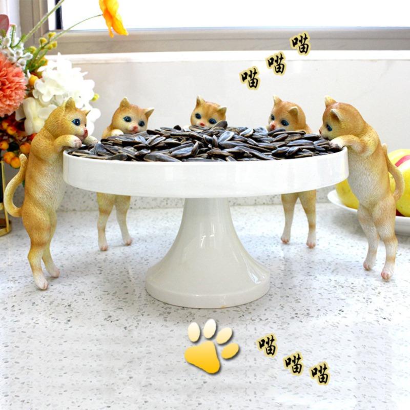 Cute Little Cat Ornaments, Outdoor Garden Wall Hangings, Wall Decorations, Courtyard Flower Pot Hangings